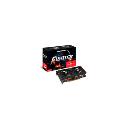 Placa de Video PowerColor Fighter AMD Radeo RX 7600 8GB GDDR6