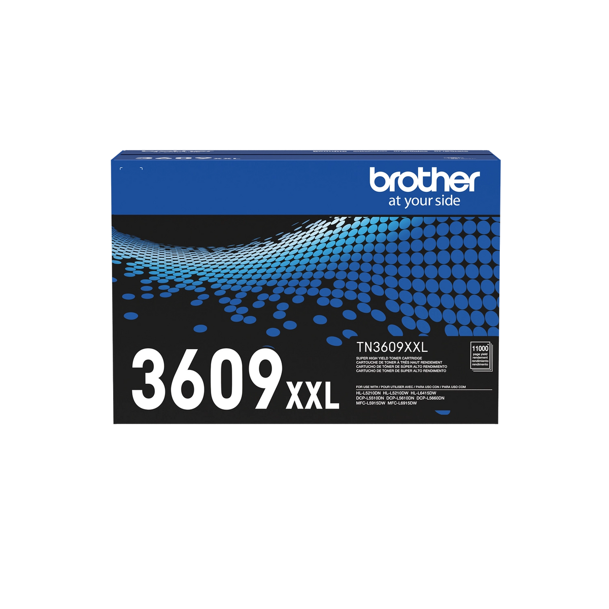 Cartucho de Tóner Brother TN3609XXL Negro