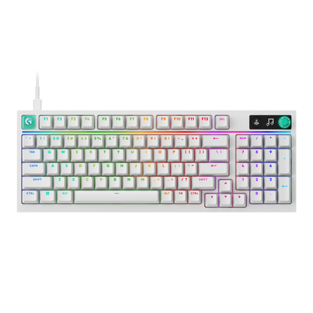 Teclado Logitech G316 X 98 Blanco