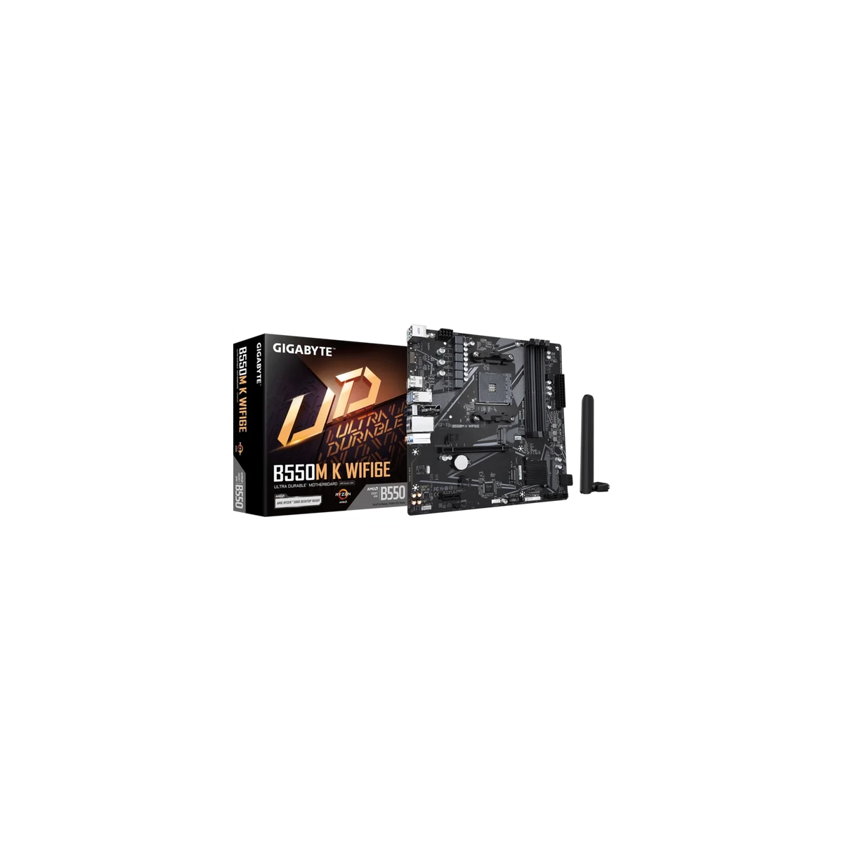 Motherboard GIGABYTE B550M K WIFI6E AM4 DDR4