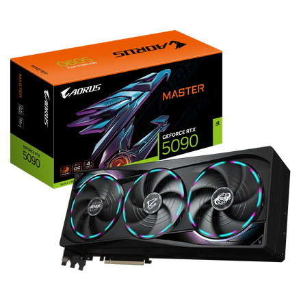 Placa de Video GIGABYTE AORUS GeForce RTX 5090 MASTER 32G
