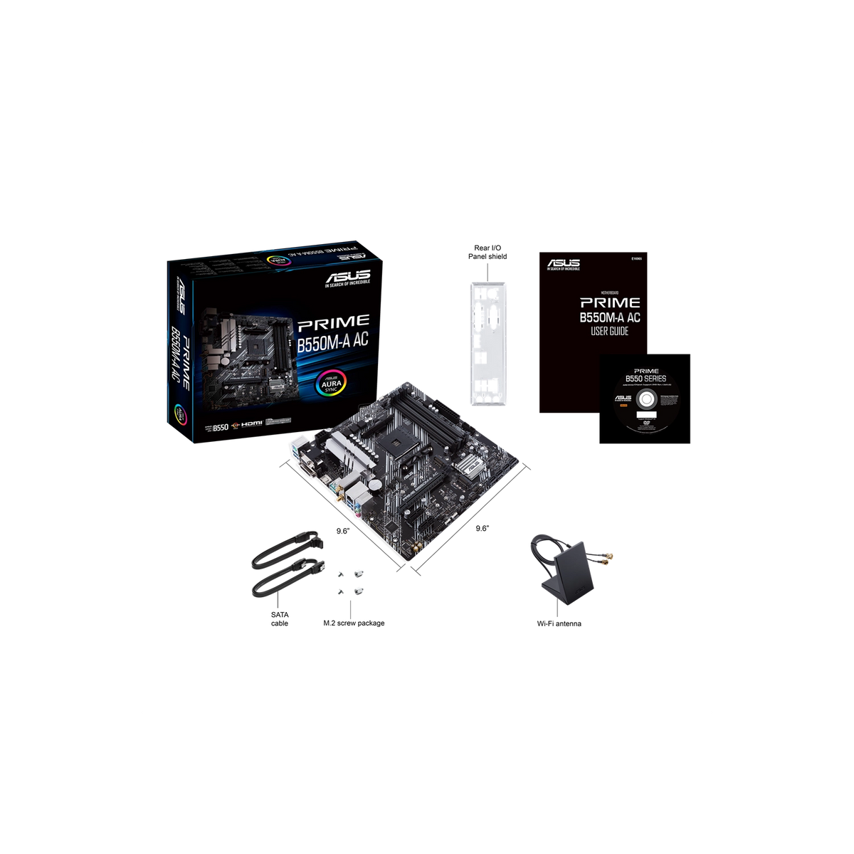 Motherboard ASUS PRIME B550M-A AC AM4 DDR4