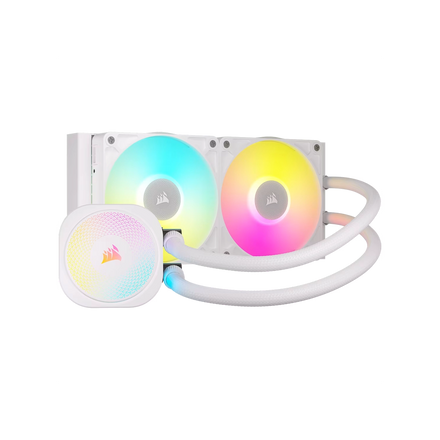 Liquid cooler CORSAIR iCUE LINK TITAN 240 RX RGB Blanco