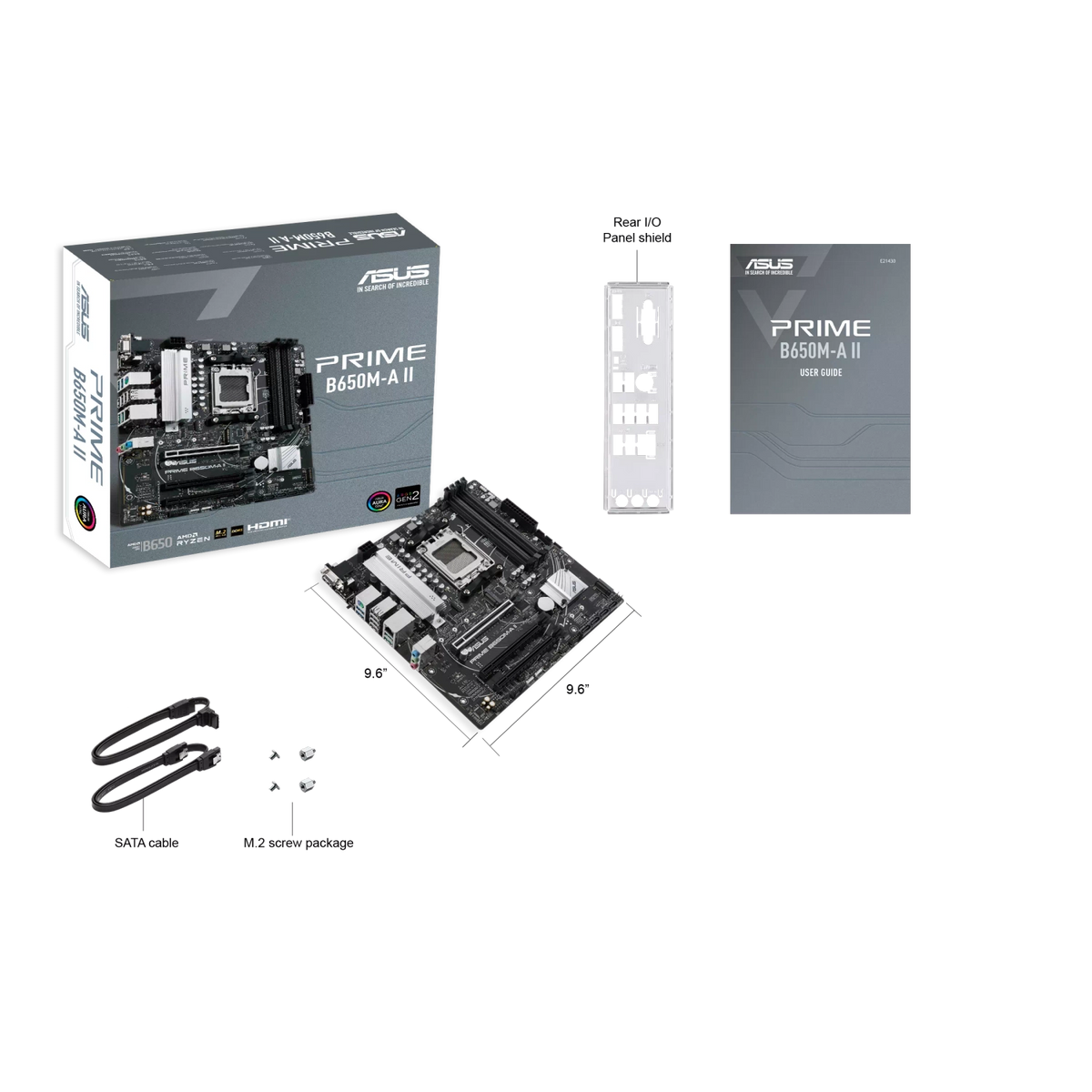 Motherboard ASUS PRIME B650M-A II AM5 DDR5