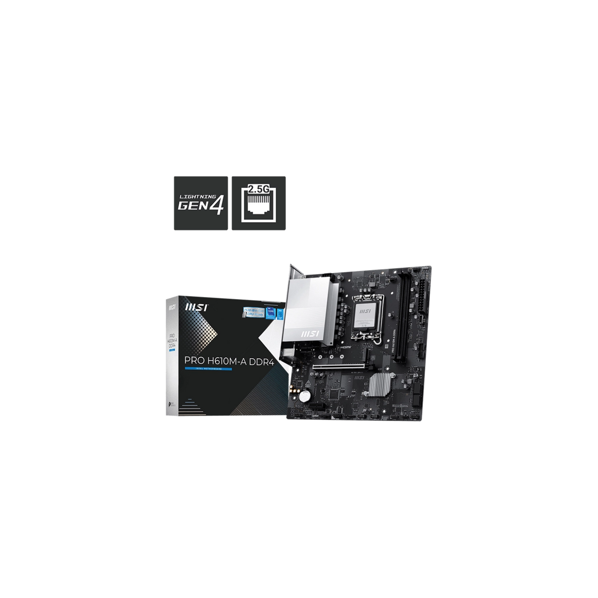 Motherboard MSI PRO H610M-A LGA 1700 DDR4
