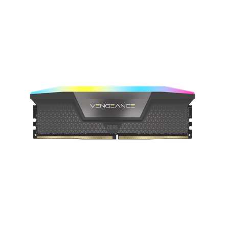 Memoria Ram UDIMM CORSAIR VENGEANCE 16GB DDR5 6000MHz CL36 1.35V (1 x 16GB) Negro RGB