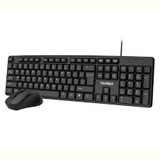 Combo Teclado con cable y Mouse inalambrico TARGA Office200