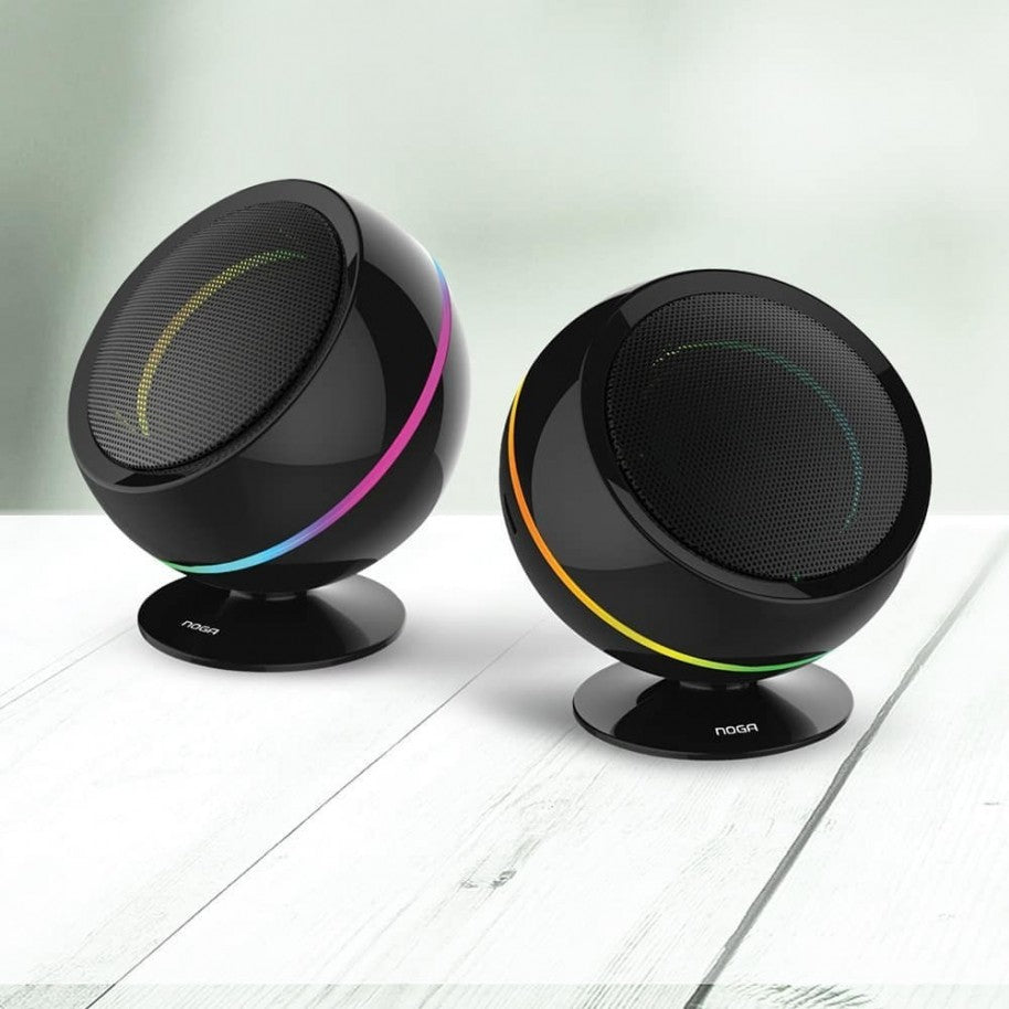Parlantes Noga Twins Bluetooth BT-1021 - Sistema Doble Estéreo