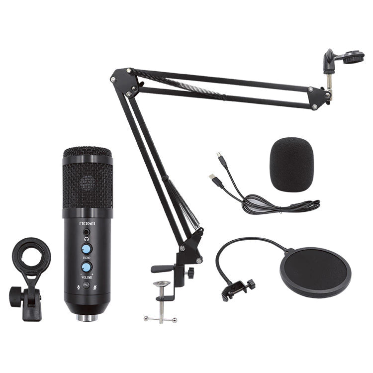 Micrófono Streamer USB Noga MIC-ST700