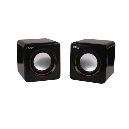 Parlantes PC NOGA USB 2.0 con Conexión 3.5mm