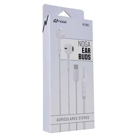Auriculares Manos Libres Noga NG-1800C con Conexión USB-C