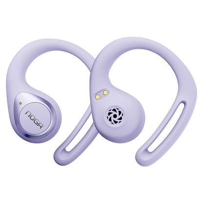Auriculares Bluetooth Noga Twins 60S Deportivos TWS con Display - Lila