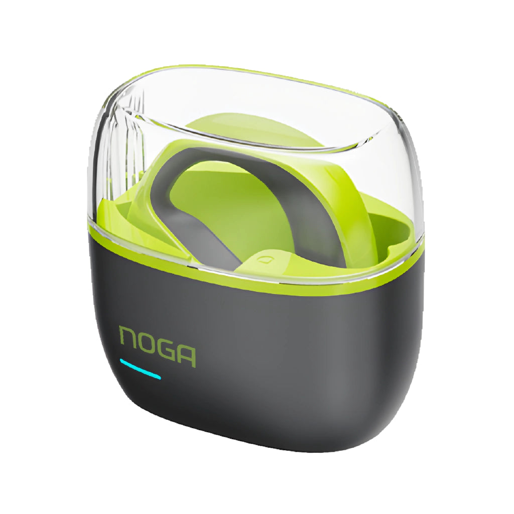 Auriculares Bluetooth Deportivos Noga NG-BTWINS 38 Negro y Verde