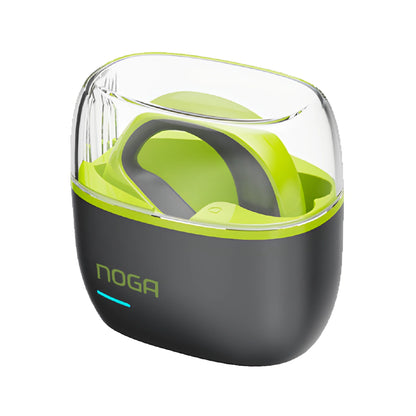 Auriculares Bluetooth Deportivos Noga NG-BTWINS 38 Negro y Verde