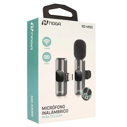 Micrófono NOGA NG-MI9S con Ficha C Doble