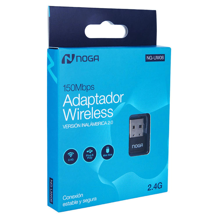 Adaptador USB WiFi Noga NG-UW06 150Mbps