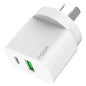 Cargador NOGA 20W Carga Rápida – USB-A + USB-C (Solo Módulo, Sin Cable)