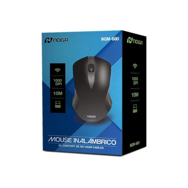 Mouse Inalámbrico Noga NGM-680 - Libertad sin Cables