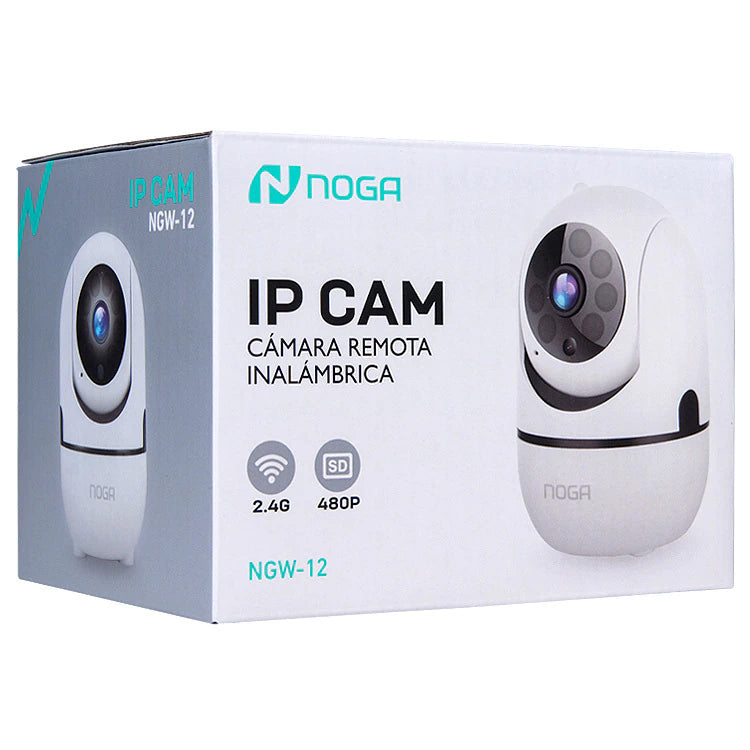 Cámara IP NOGA 360° WiFi 2.4GHz con Audio y Visión Nocturna