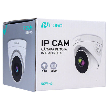 Cámara IP NOGA Domo 360° WiFi 2.4GHz con Audio y Visión Nocturna