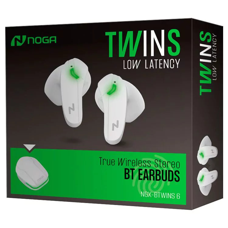 Auricular Twins Noga NGX-BTWINS 6 Gamer con Luz RGB