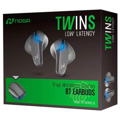 Auricular Twins Noga NGX-BTWINS 6 Gamer con Luz RGB