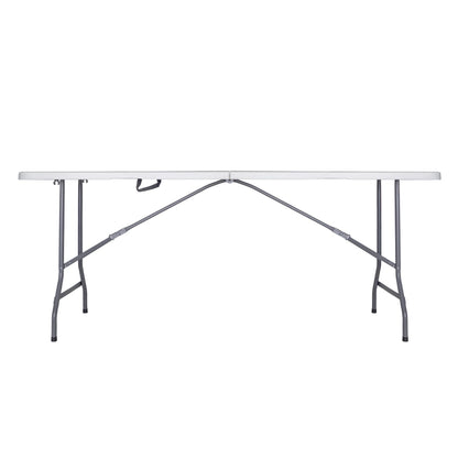 Mesa Plegable Noga NH-M1 - Jardín 180x70x74cm Metal y Plástico Reforzado