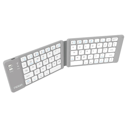 Teclado Inalámbrico Noganet Plegable Bluetooth Recargable Portátil