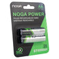 Pilas Recargables AA Noga NP-AAM 2700mAh x2 – 500 Recargas