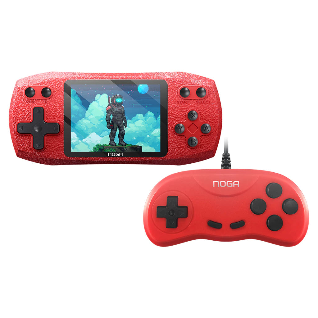 Consola Portátil NOGA Pocky-18 8 Bits – +600 Juegos, Pantalla 2.5" y Batería Recargable
