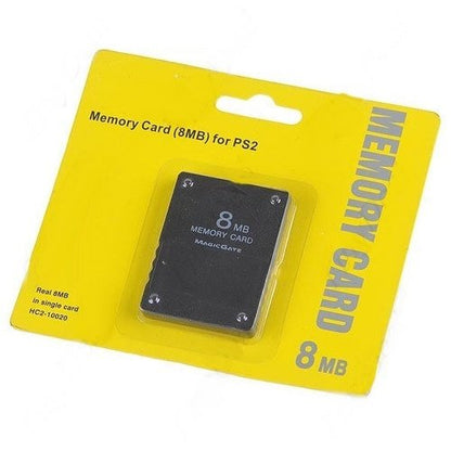 Memory Card para PS2 8MB - Tarjeta de Memoria PlayStation 2