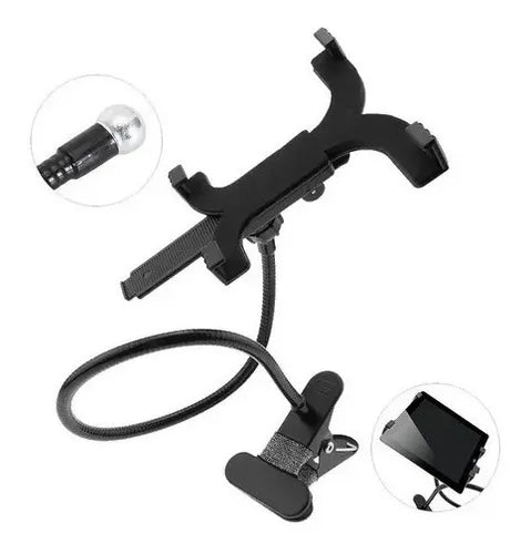 Soporte Pinza Universal para Tablet Dinax - Ajustable y Portátil