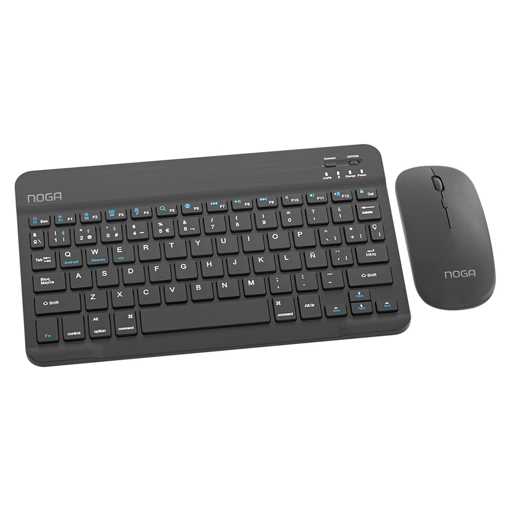 Combo Teclado y Mouse Inalámbrico NOGA Mini Slim S5900 – Compacto y Liviano