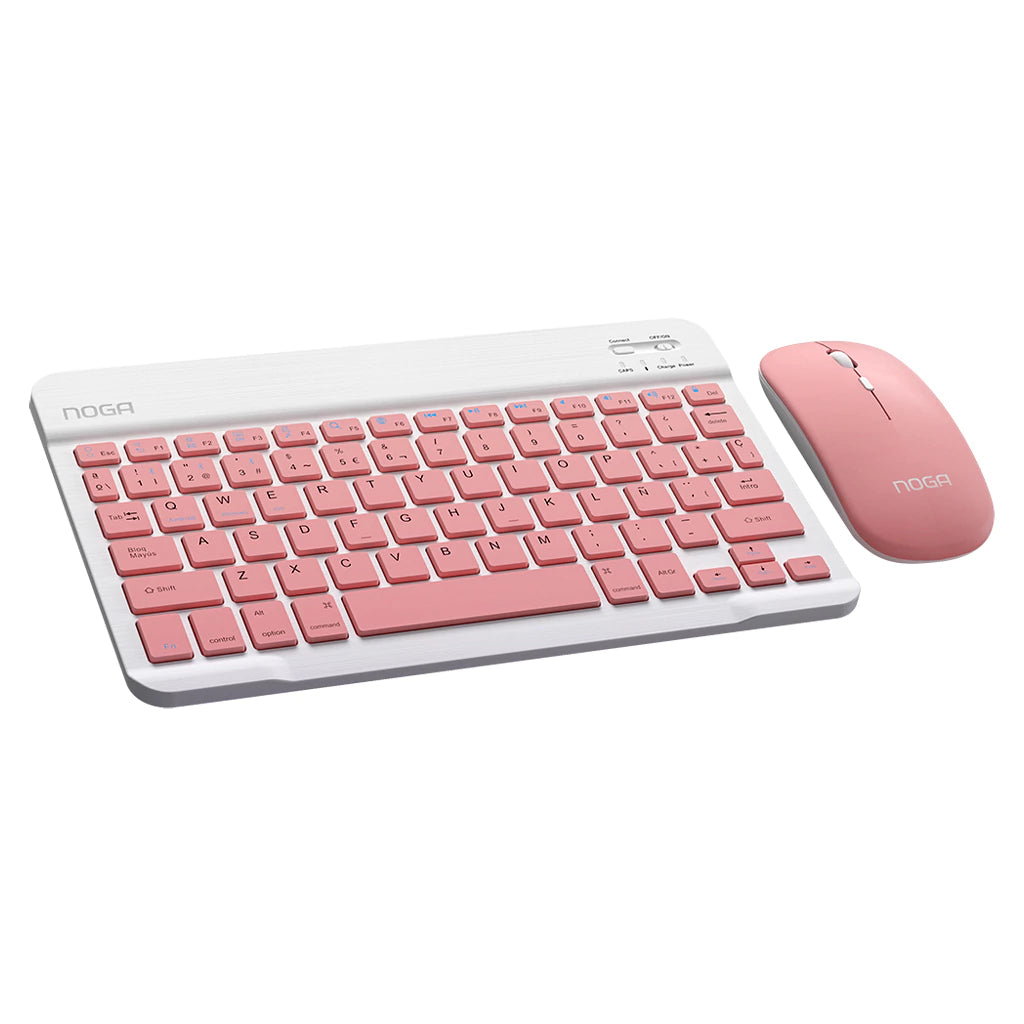 Combo Teclado y Mouse Inalámbrico NOGA Mini Slim S5900 – Compacto y Liviano