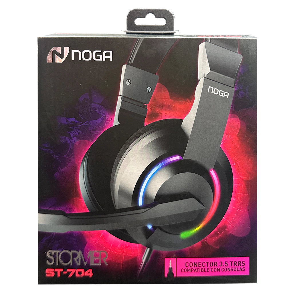 Auriculares Gamer Noga ST-704 con LED