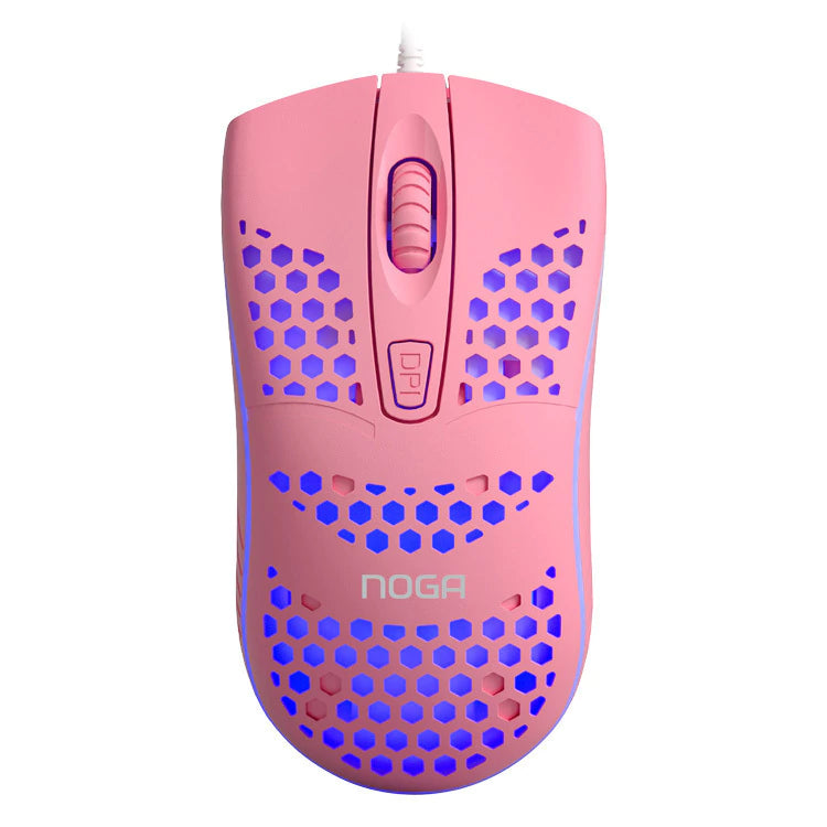 Mouse Gamer Noga ST-855 - RGB 1600 DPI