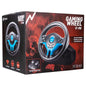 Volante Noga con Pedalera Giro 180° - Compatible PC PS3 PS4 Xbox One Switch