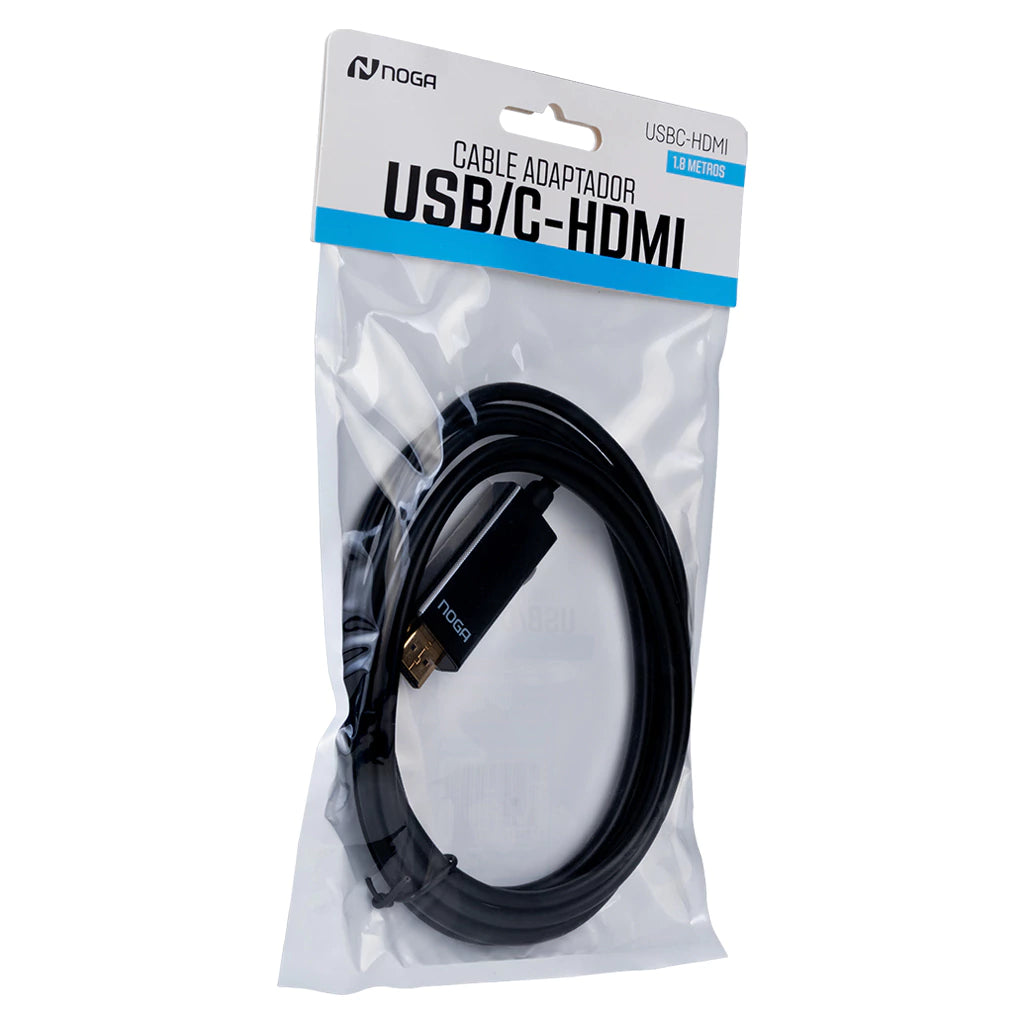 Cable USB-C a HDMI Noga – Conectá Celular o Notebook a TV y Monitor