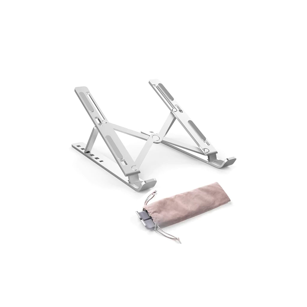 Base Plegable de Aluminio para Notebook y Tablet